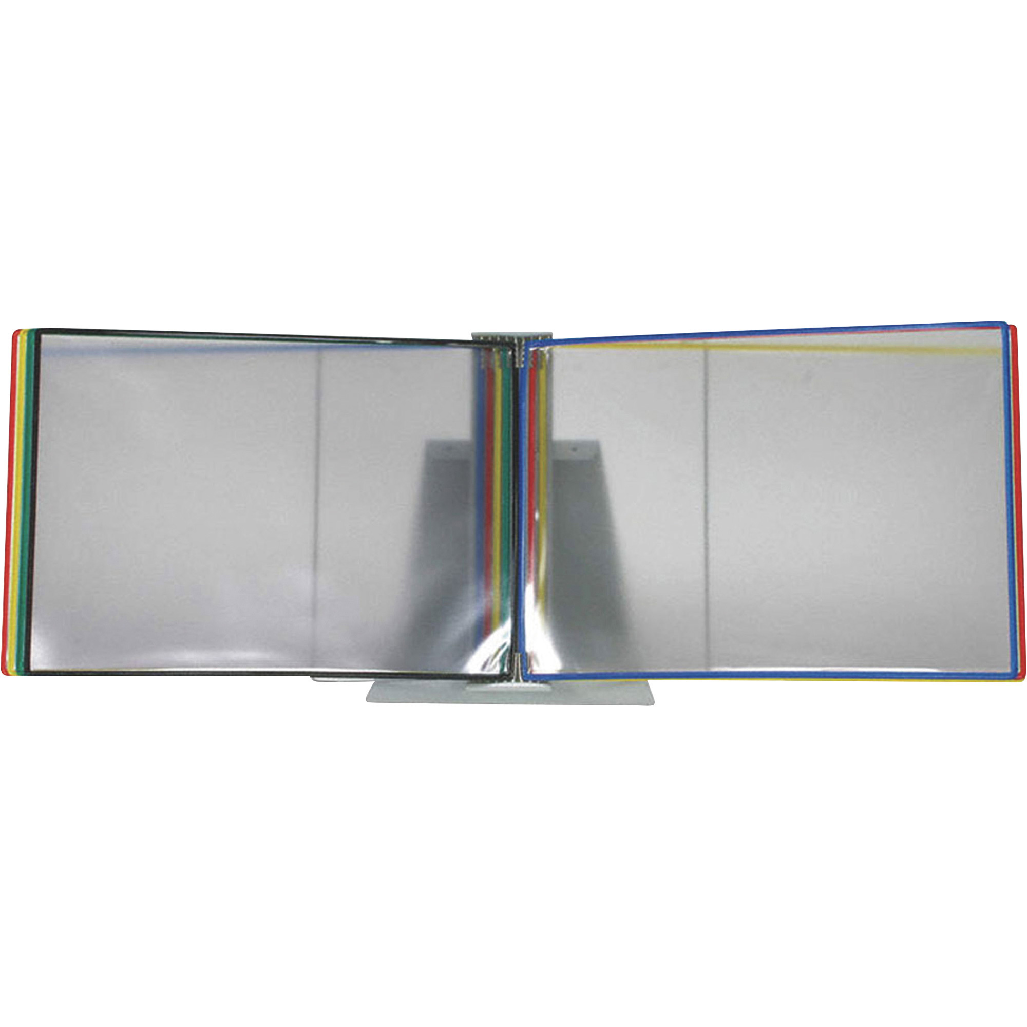 Tarifold 10-Pocket, 20-View Desktop Document Display with B-Sized Drawing Pockets, Assorted Colors/Clear, 38in. x 24in., Model# D291B